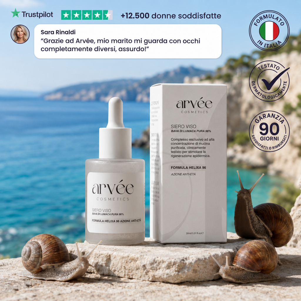 Trattamento Viso Doposole alla Bava di Lumaca